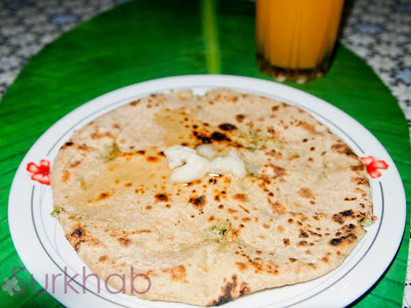 Aloo Paratha Recipe | Spicy Potato Stuffing In Wheat Flour