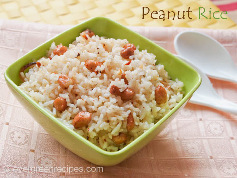 Simply and Easy Peanut Rice Recipe