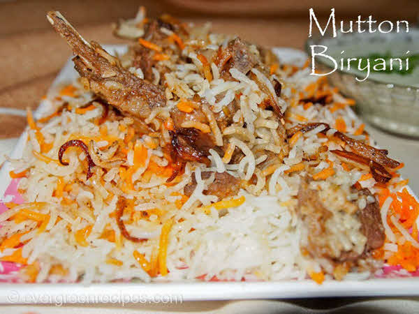 Mutton Biryani Recipe With Step By Step Pictures biryani Mutton Biryani Recipe With Step By Step Pictures