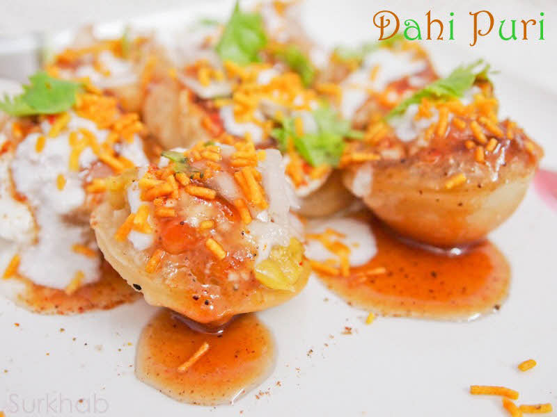 Dahi Puri (Sev Puri) Recipe