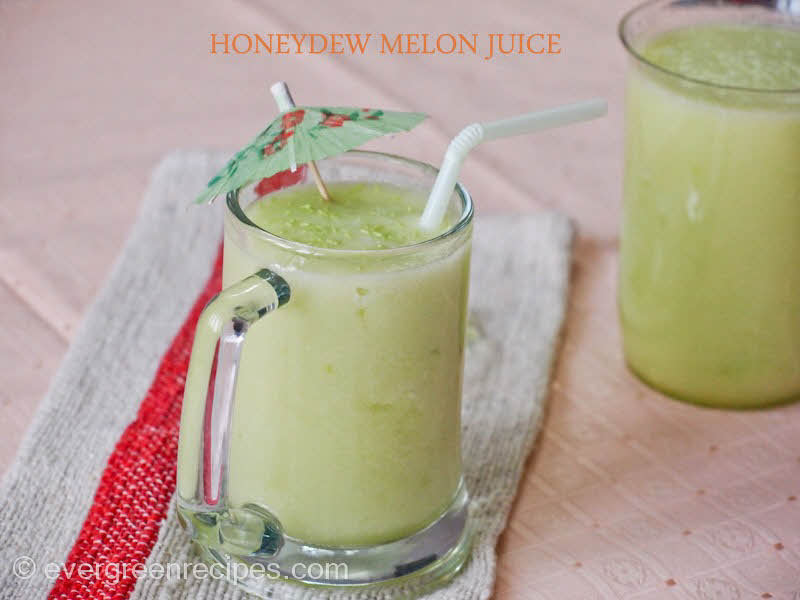 Honeydew Melon Juice Recipe