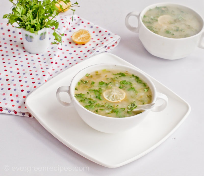 Here is the recipe of Coriander Lemon Soup, a refreshing way to start your ...